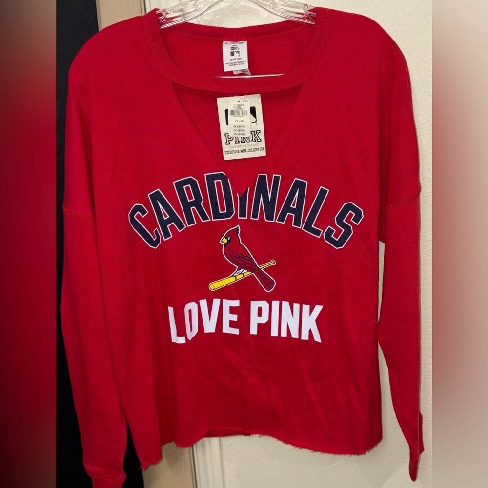 St. Louis Cardinals PINK Victoria Secret Women’s Sweatshirt